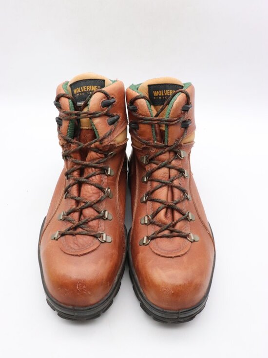 Wolverine Tacoma Men\'s 11.5 W Durashocks 6 Steel Toe Boot  Brown Leather USA main image 11